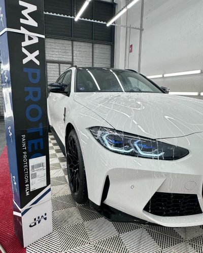 MAXPROTECT PPF Beispiel eines folierten Fahrzeugs